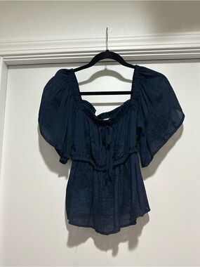 Boot Barn Women's Navy Blouse